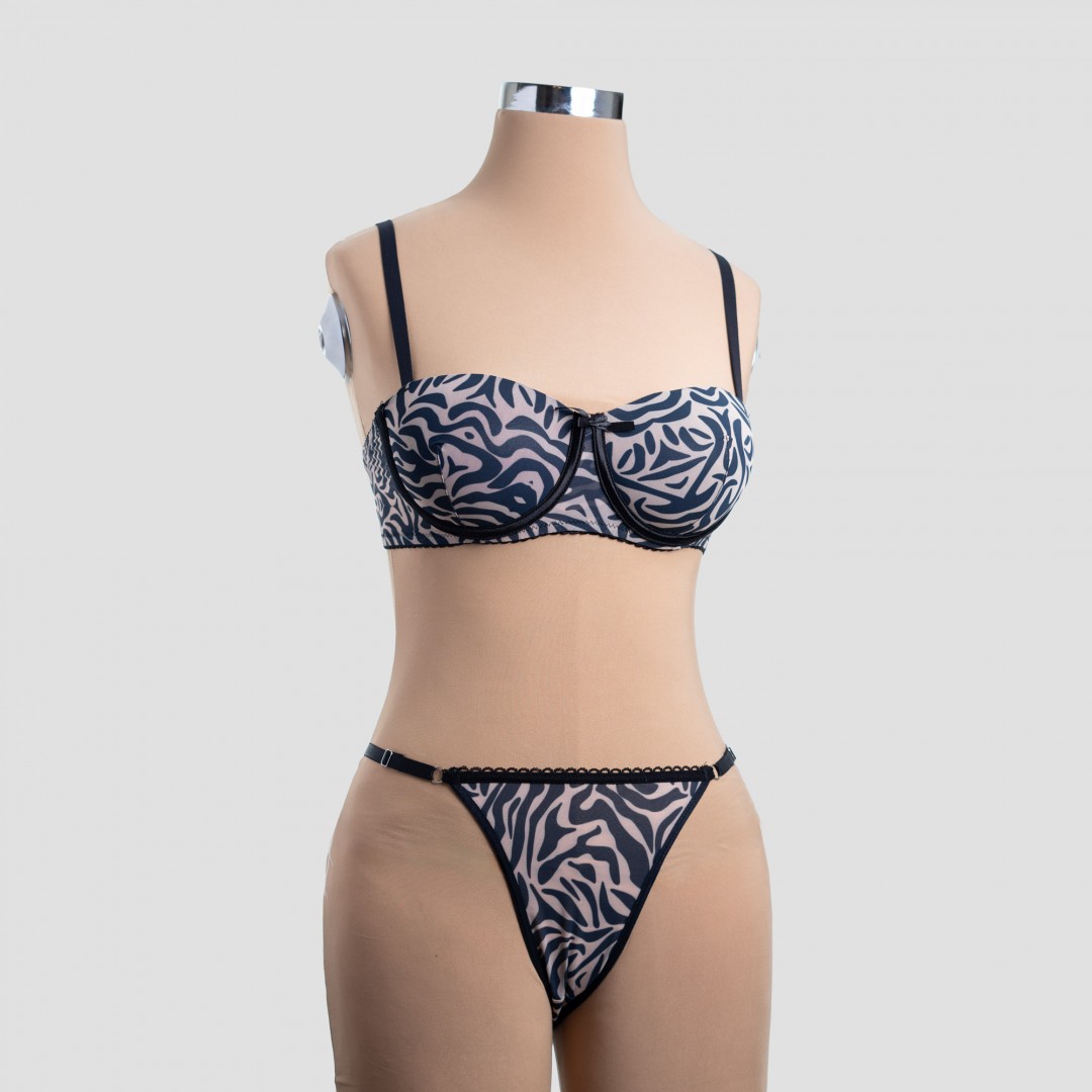 ست اسفنجی طرح  SHARMIN ZEBRA کد 1067