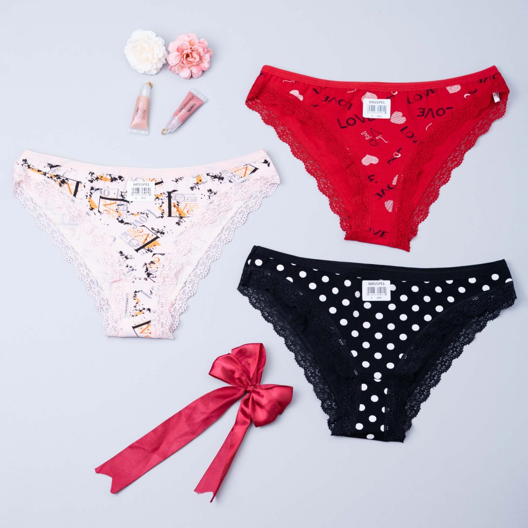 شورت نوارتور چاپی بکلس MISSPEL کد 445